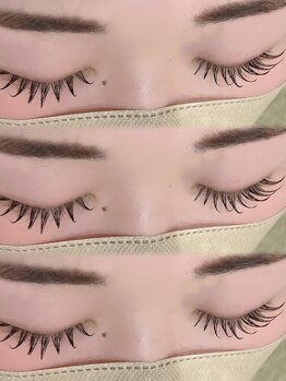 ナチュラルアイブロウ 東松戸店(Natural Eyebrow)/フラットラッシュ120本