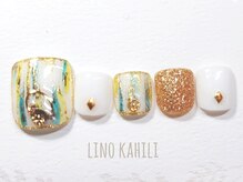 リノ カヒリ アイラッシュ(Lino kahili)/【フット】定額アート