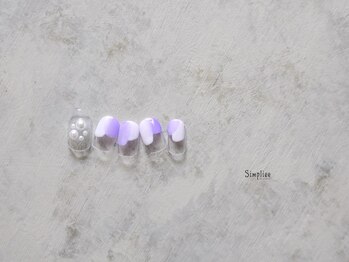 シンプリー 西荻窪店(Simpliee)/定額ネイル￥6900