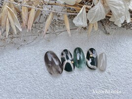モヤモヤ　ニュアンスネイル