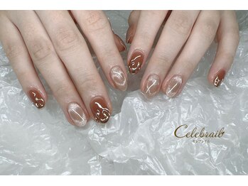 セレブレイル(CELEBRAIL)/ハートマグネットネイル