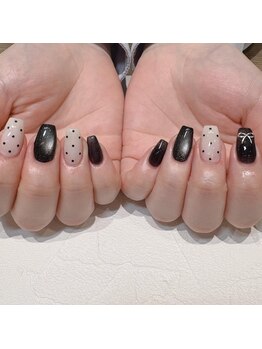 ビューティマーケット アングゥ(BEAUTY MARKET ungu)/ブラックネイル