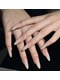 キアラネイルサロンの写真/【自爪が短い/ひび割れ/亀裂補強/深爪改善◎】チップ長さだし150分持ち込みデザイン¥12980/スカルプも♪