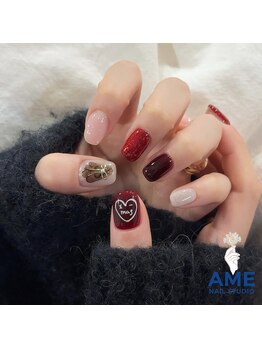 アメネイルスタジオ 小山店(AME NAIL STUDIO)/【持ち込みデザイン】アート4本