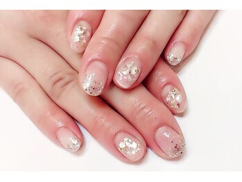 ネイルサロンアンドネイルスクールアートローズ 町田店(Art Rose)/ラメホロネイル