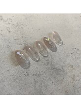 ネイル アル(NAIL ARU)/クリア感とシェルで夏らしく☆