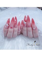 フラッシーネイルズ(Flashy Nails)/yui担当長さ出しデザイン定額♪