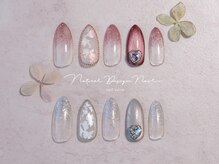 ナチュラルデザイン 品川本店(Natural Design)/シンプルアート4本ネイル/本田