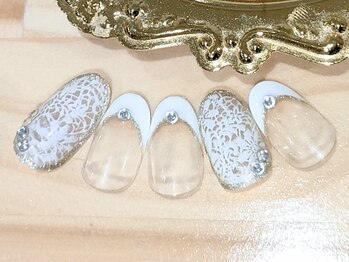ミュゲットネイル(Muguet nail)/ブライダルネイル