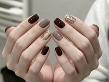 モアグラム 渋谷道玄坂店(More Glam)/秋ネイル