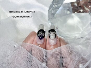 アマリリス(Amaryllis)/推しネイル☆