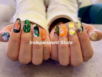 インディペンデントステイト(Independent State)/HAND◆10本アート