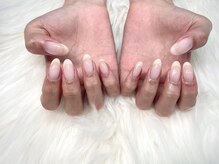 イマージュ(image)/ホワイトピンクネイル☆SAYAKA