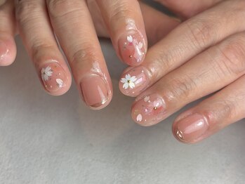 チャンプ 高の原店(Champ)/【春のキレイめ】桜デザイン