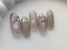 リアン(LIAn.)/押し花ネイル/8000円