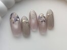 押し花ネイル/8000円