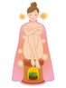 【【しっかり温活を続けたい方へ】】 黄土漢方蒸し40分／8回ご来店