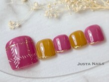 ジャスタネイルズ(JUSTA NAILS)/定額デザイン フット