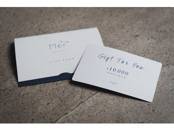 メル 塚口店(Mer)/ギフトカードあります