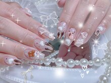 メロディービューティーサロン(Melody)/バレンタイン/いちごネイル