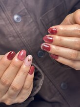 ユルックネイル(yluck nail)/北九州/若松/バレンタインネイル