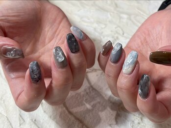 ネイル アトリエ フイユ イセサキ(Nail atelier Feuill isesaki)/design full