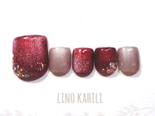 リノ カヒリ アイラッシュ(Lino kahili)/【フット】定額アート
