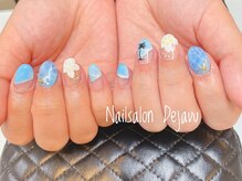 デジャヴ(Dejavu)/海のお任せネイル