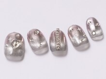アイ ネイルズ 天神店(I nails)/うるうるミラーグラデ　