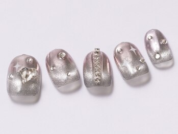 アイ ネイルズ 天神店(I nails)/うるうるミラーグラデ　
