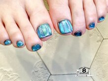 ネイルエイト 新百合ヶ丘(nail8)/マグネット♪ストライプ柄♪
