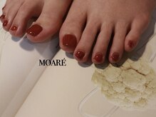 モアレネイル(moare' nail)/フット/ワンカラー ¥6,000