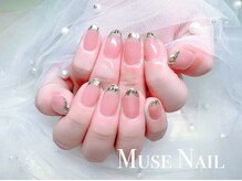 ミューズネイル(muse nail)/カラーガラスフレンチ