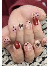 ムーンキャッスル(Moon Castle)/バレンタインネイル