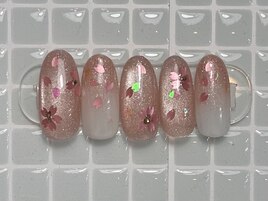 桜/デザイン/グラデーション