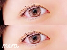 韓国風束感まつげパーマ