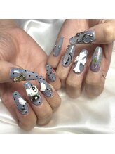 クロムパーツ×ドット　¥20000