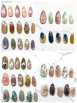 アヤネイルズ アンド アイラッシュ(AYA NAILZ.＆Eyelash)の写真/夏定額デザイン多数♪自分に似合うトレンドネイルが見つかる◎