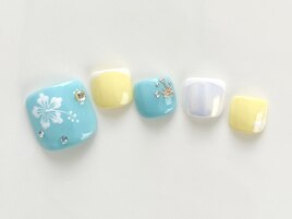 ハイビスカス　フレンチ　ヤシ