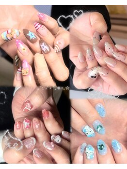 レーヴェ(Lowe)の写真/【SNSで話題の流行ネイル】モテかわ/ギャル/韓国ネイルならLoweへ☆トレンドを先取りしよう！