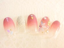 ネイルサロン ロゼオ(Nail salon Roseo)/■渋谷>7990円/リーフホロ