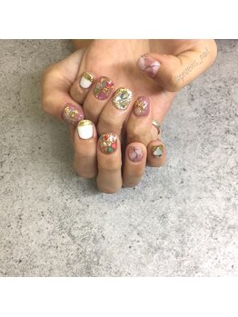 プライズアイリス アイラッシュ 池袋東口店(prize Iris eyelash)/お客様ネイル【池袋】