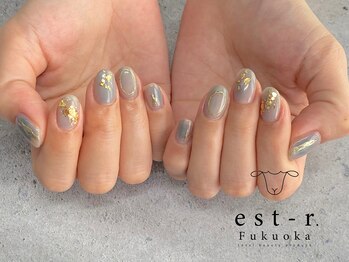 エストアール 博多口店(est-r.)/#ニュアンスネイル
