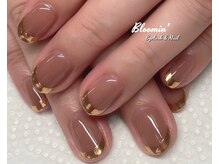 アイラッシュアンドネイル ブルーミン(Bloomin)/ミラーフレンチ