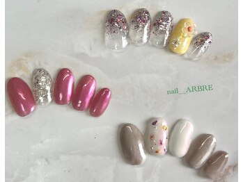 アルブル(ARBRE)/♪4月定額シンプルネイル♪