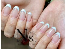 エヌエス ネイルアンドアイブロウ(Ns)/フレンチネイル