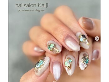 nailsalon Kaijiの写真/【★持ち込みOK】パーツや色に制限なし！貴女の「やりたい」を全部詰め込む大満足のつけ放題♪