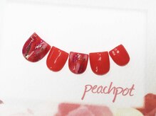 ピーチポット/【フットケア＆シェラック】8800