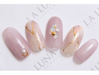 ラルナ ネイルアンドアイラッシュサロン(LA LUNA nail & eyelash salon)/23年４月５月◇定額ボリューム◇
