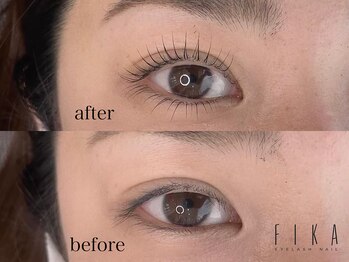 まつ毛エクステアンドネイル フィーカ 新松戸(FIKA)/上下ラッシュリフト